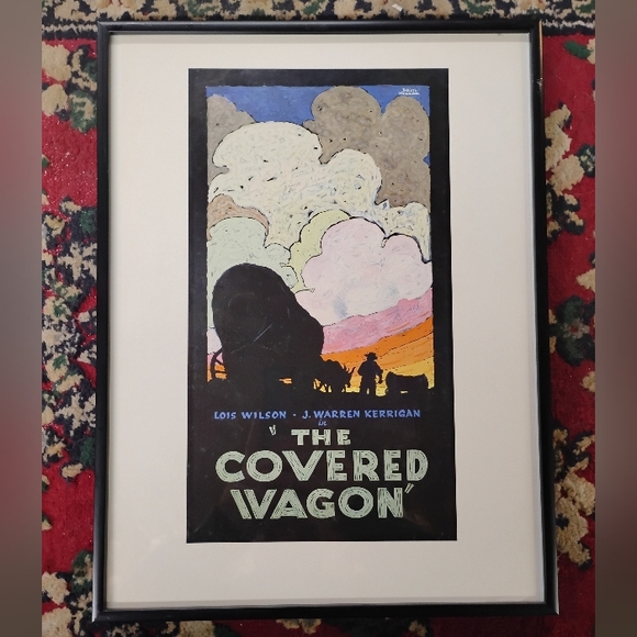 Other - Framed Art Print - The Covered Wagon